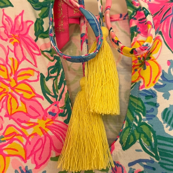 Lilly Pulitzer Margot Multi Paradise Found Dress Size XL - Picture 4 of 8